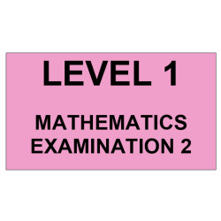 Mathematics Level 1 Examination 2